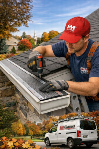 Gutter guard installation in Lititz, PA